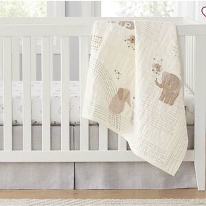 Pottery Barn kids Ellis Elephant Quilt